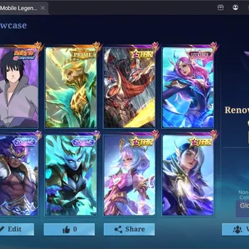 Mobile Legends: Bang Bang Accounts Collector Global|224 SC|Collector|KOF Karina,Prime Granger,Sanrio Floryn,Naruto Suyou,LBX