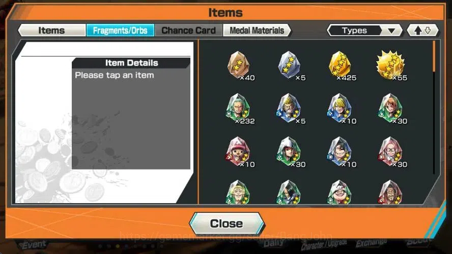 One Piece Bounty Rush Accounts High-End Global | EX 5 | PR 5 | Edward Newgate,Kuzan,Gol D. Roger,Borsalino,Marshall D. Teach 11