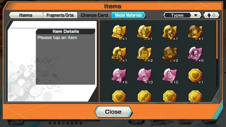 One Piece Bounty Rush Accounts High-End Global | EX 5 | PR 5 | Edward Newgate,Kuzan,Gol D. Roger,Borsalino,Marshall D. Teach 12