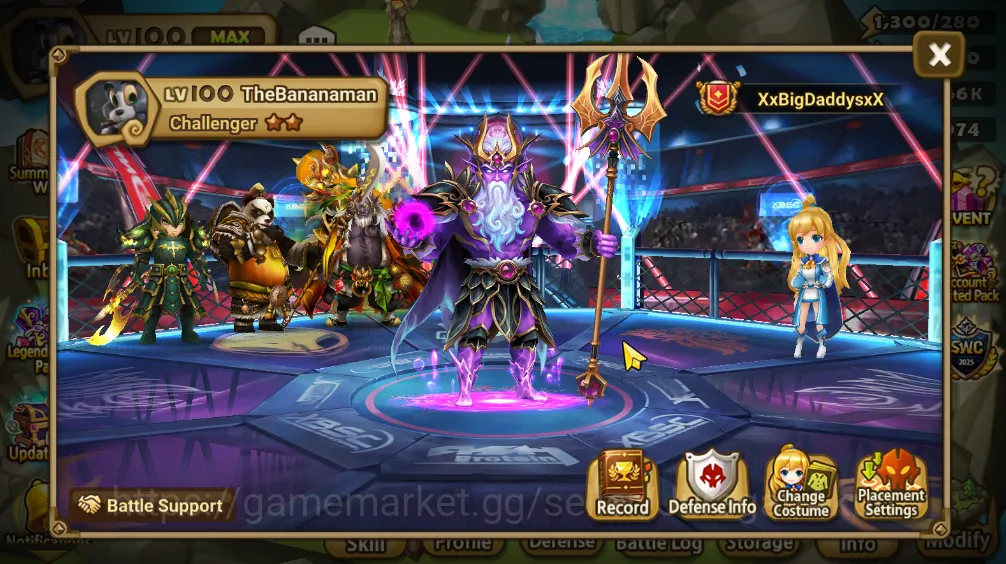 Summoners War: Sky Arena Accounts EU Lv100|1 LD Manannan + 20 NB5(Shi Hou,Leo,Odin,F image 1