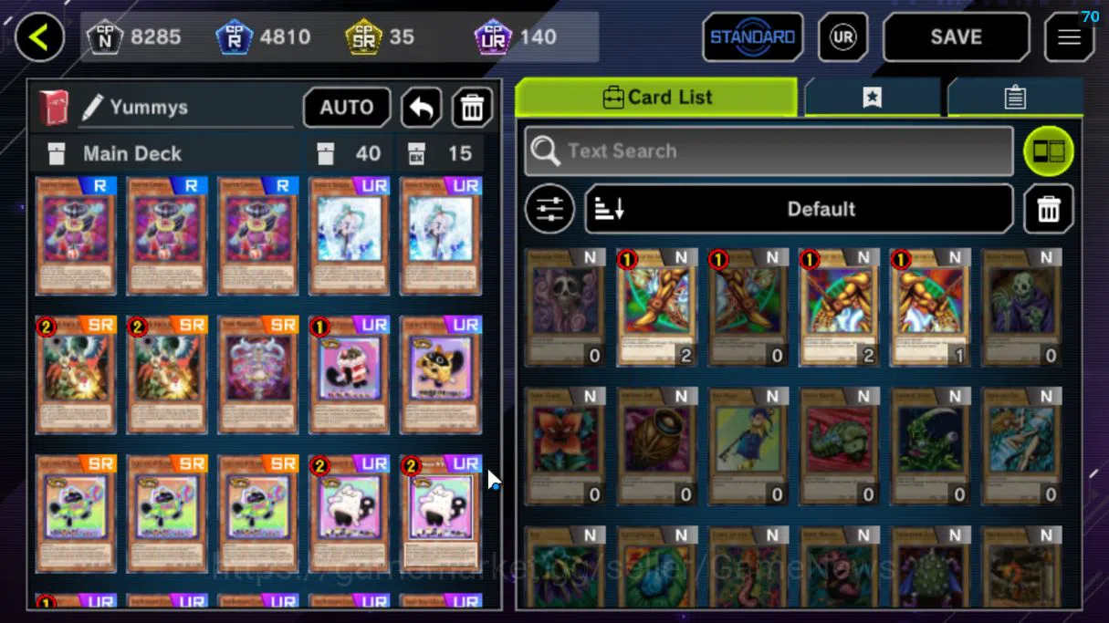 Yu-Gi-Oh! Master Duel Accounts Lv 18|20 Deck|VSK9,Burn,DracotailMaid,Yummys,Radia image 10