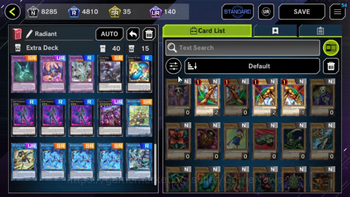 Yu-Gi-Oh! Master Duel Accounts Lv 18|20 Deck|VSK9,Burn,DracotailMaid,Yummys,Radia image 11