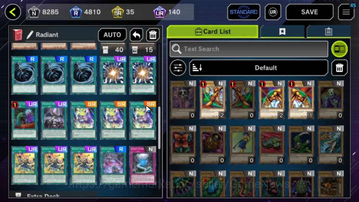Yu-Gi-Oh! Master Duel Accounts Lv 18|20 Deck|VSK9,Burn,DracotailMaid,Yummys,Radia image 12