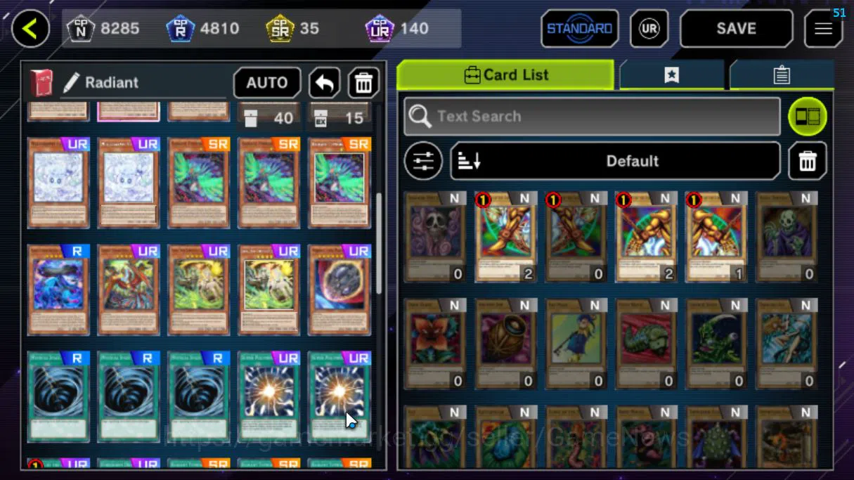 Yu-Gi-Oh! Master Duel Accounts Lv 18|20 Deck|VSK9,Burn,DracotailMaid,Yummys,Radia image 13