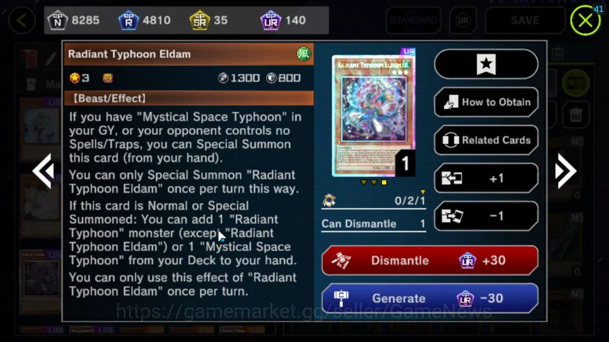 Yu-Gi-Oh! Master Duel Accounts Lv 18|20 Deck|VSK9,Burn,DracotailMaid,Yummys,Radia image 14