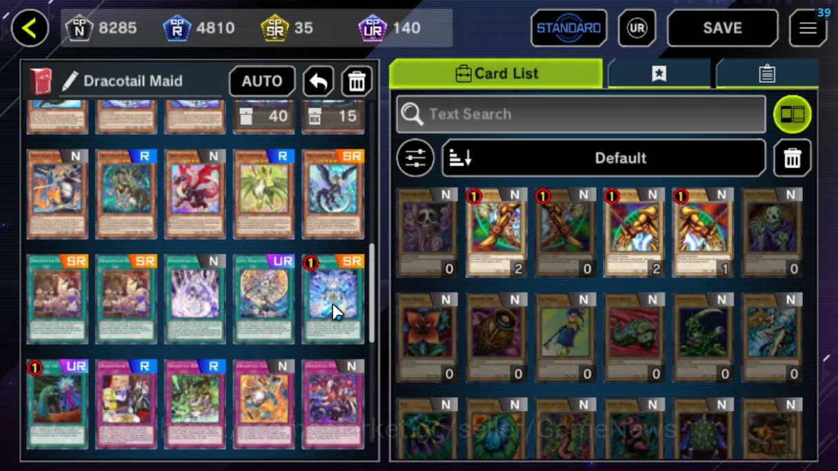 Yu-Gi-Oh! Master Duel Accounts Lv 18|20 Deck|VSK9,Burn,DracotailMaid,Yummys,Radia image 17