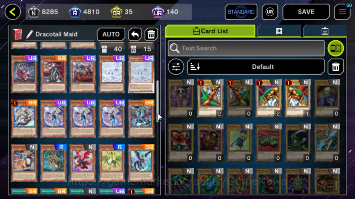 Yu-Gi-Oh! Master Duel Accounts Lv 18|20 Deck|VSK9,Burn,DracotailMaid,Yummys,Radia image 18