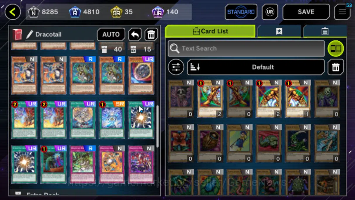 Yu-Gi-Oh! Master Duel Accounts Lv 18|20 Deck|VSK9,Burn,DracotailMaid,Yummys,Radia image 3