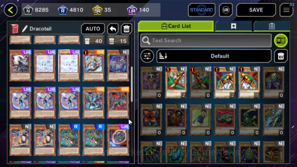 Yu-Gi-Oh! Master Duel Accounts Lv 18|20 Deck|VSK9,Burn,DracotailMaid,Yummys,Radia image 4
