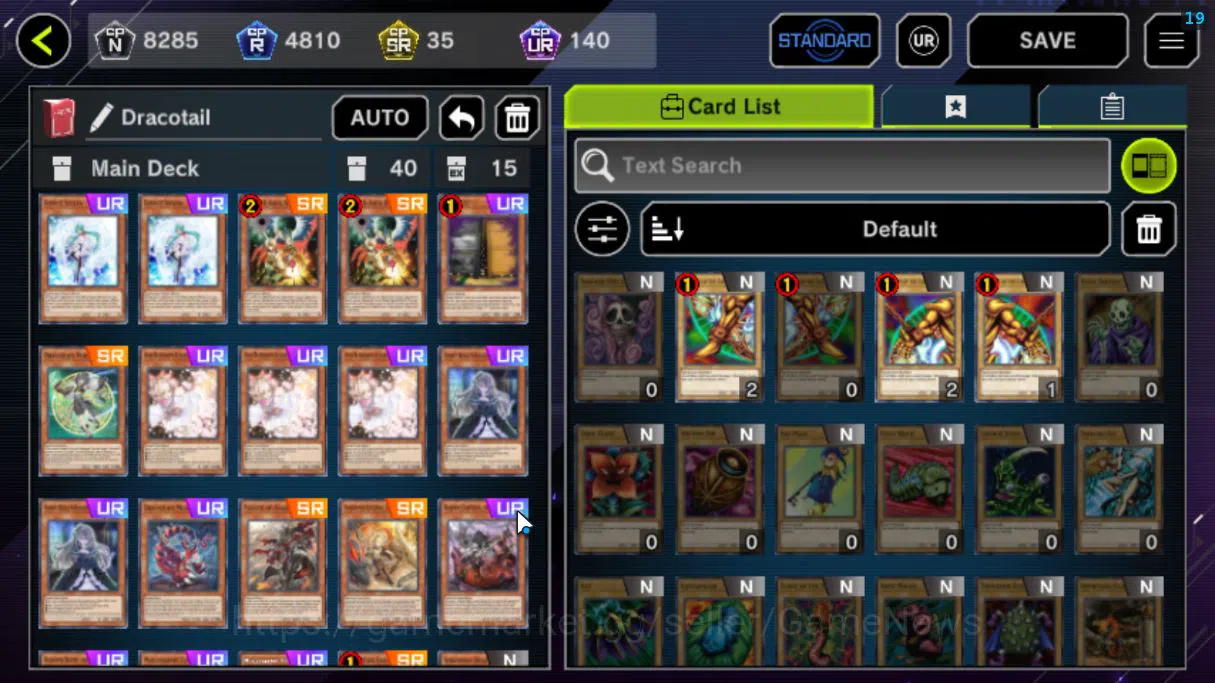 Yu-Gi-Oh! Master Duel Accounts Lv 18|20 Deck|VSK9,Burn,DracotailMaid,Yummys,Radia image 5