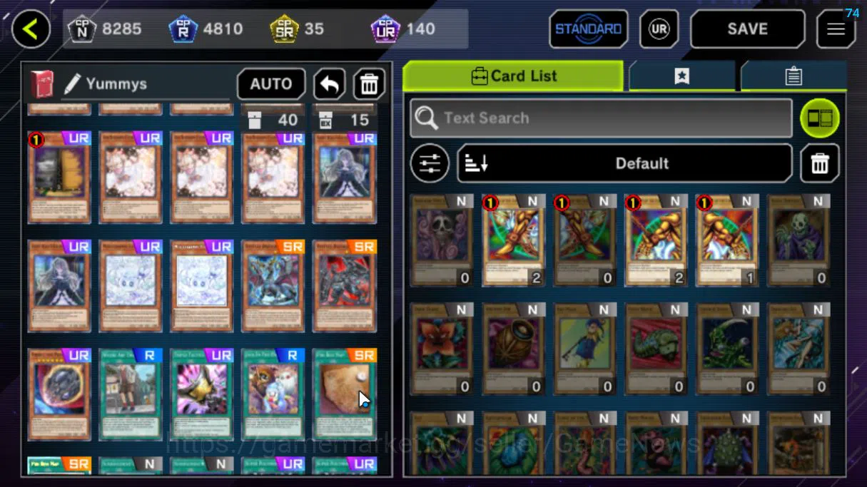 Yu-Gi-Oh! Master Duel Accounts Lv 18|20 Deck|VSK9,Burn,DracotailMaid,Yummys,Radia image 9