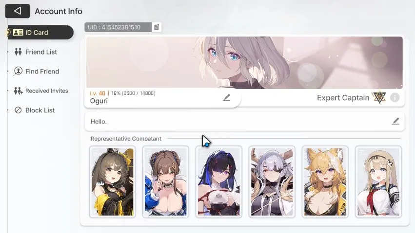 GLOBAL Lv40|9 SSR (ChizuruM1+Sign,YukiM1,VeronicaM1,Khalipe,Haru,Kayron,etc|11 SR +23 SR Partner|7,5K Crystal|Stove|(CZN1453) Chaos Zero Nightmare Accounts GLOBAL Lv40|9 SSR (ChizuruM1+Sign,YukiM1,VeronicaM image 1