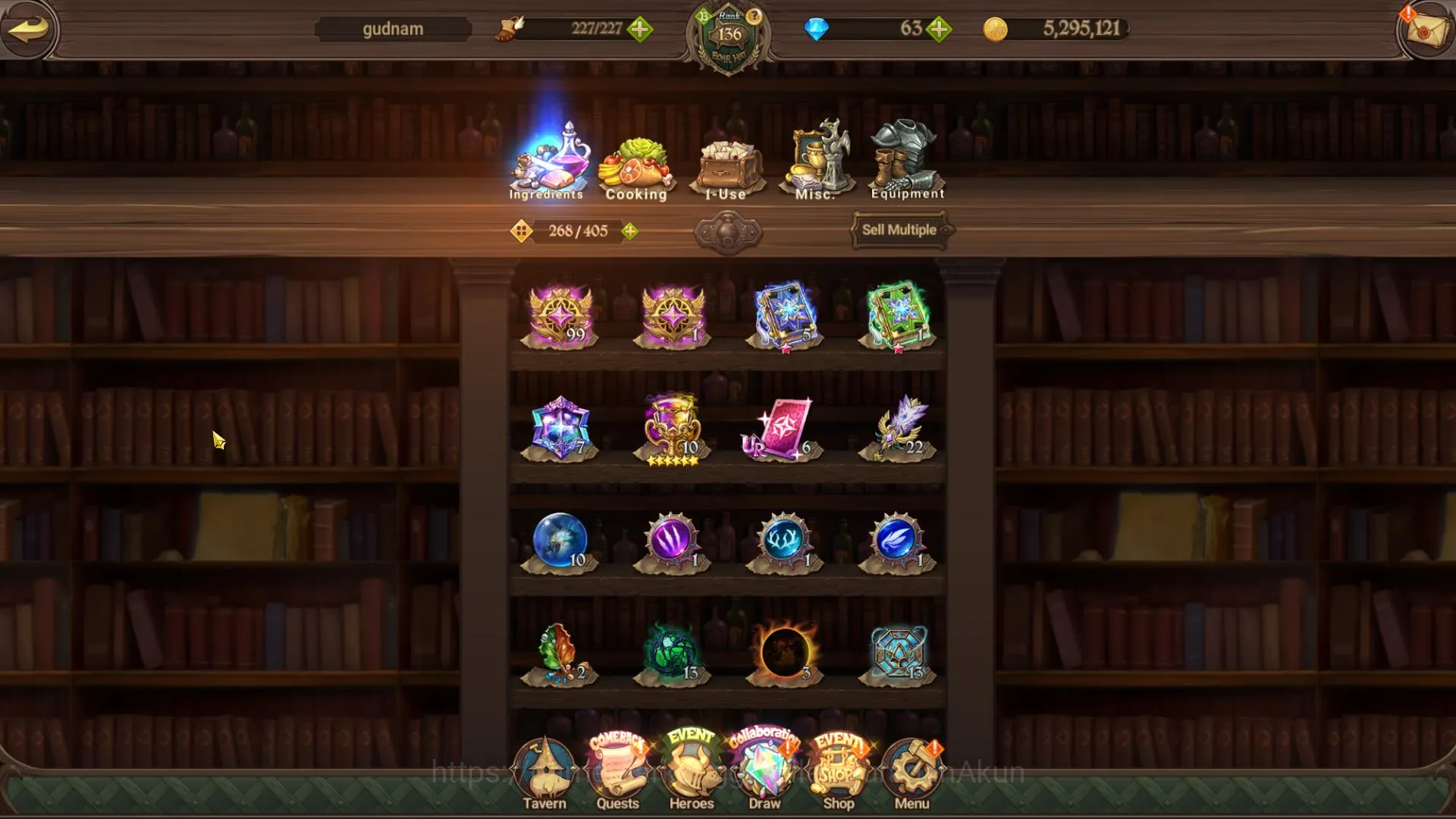 The Seven Deadly Sins: Grand Cross Accounts Endgame Asia|8,7M CC|22 Collab (Milim,Shadow,SJW,Slime,Rezero) + 8UR 5