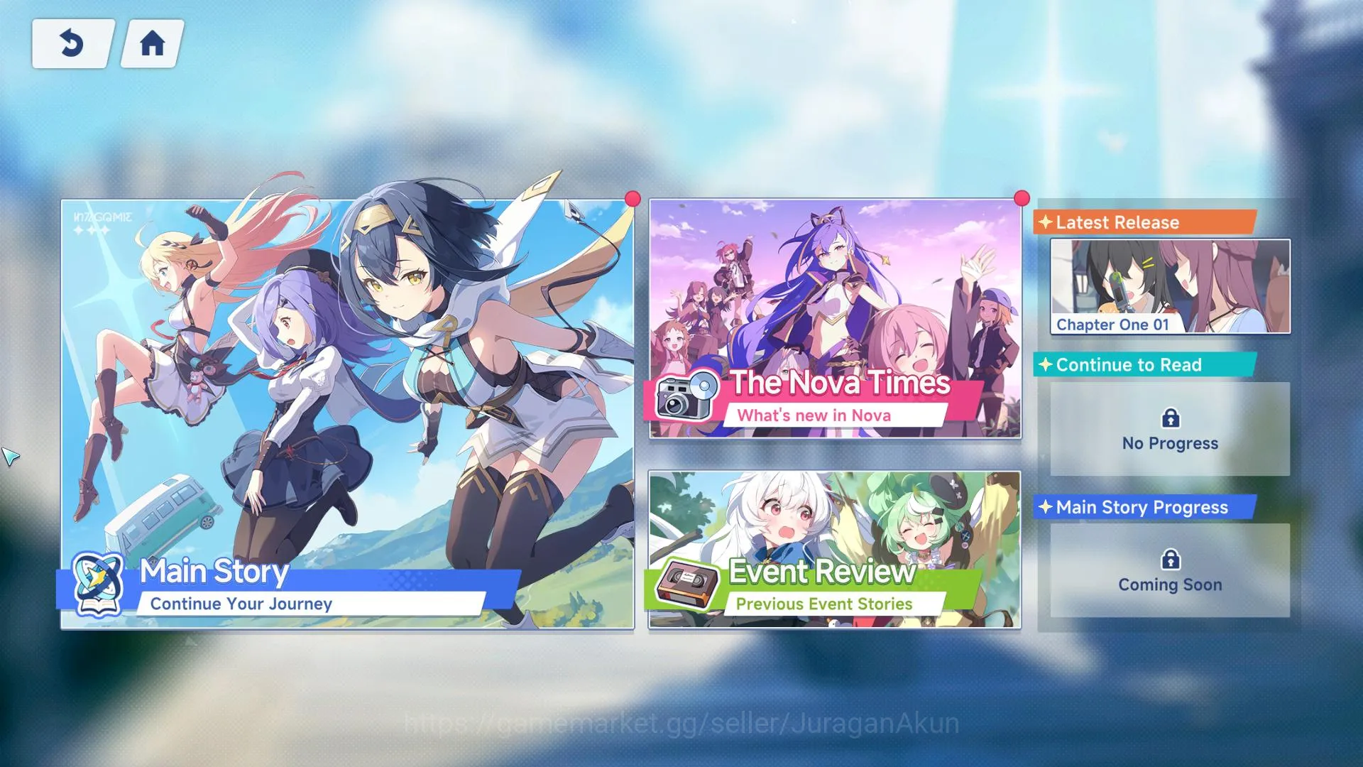 Stella Sora Accounts Global|Fresh starter Chitose +Sign & Freesia|Email image 1