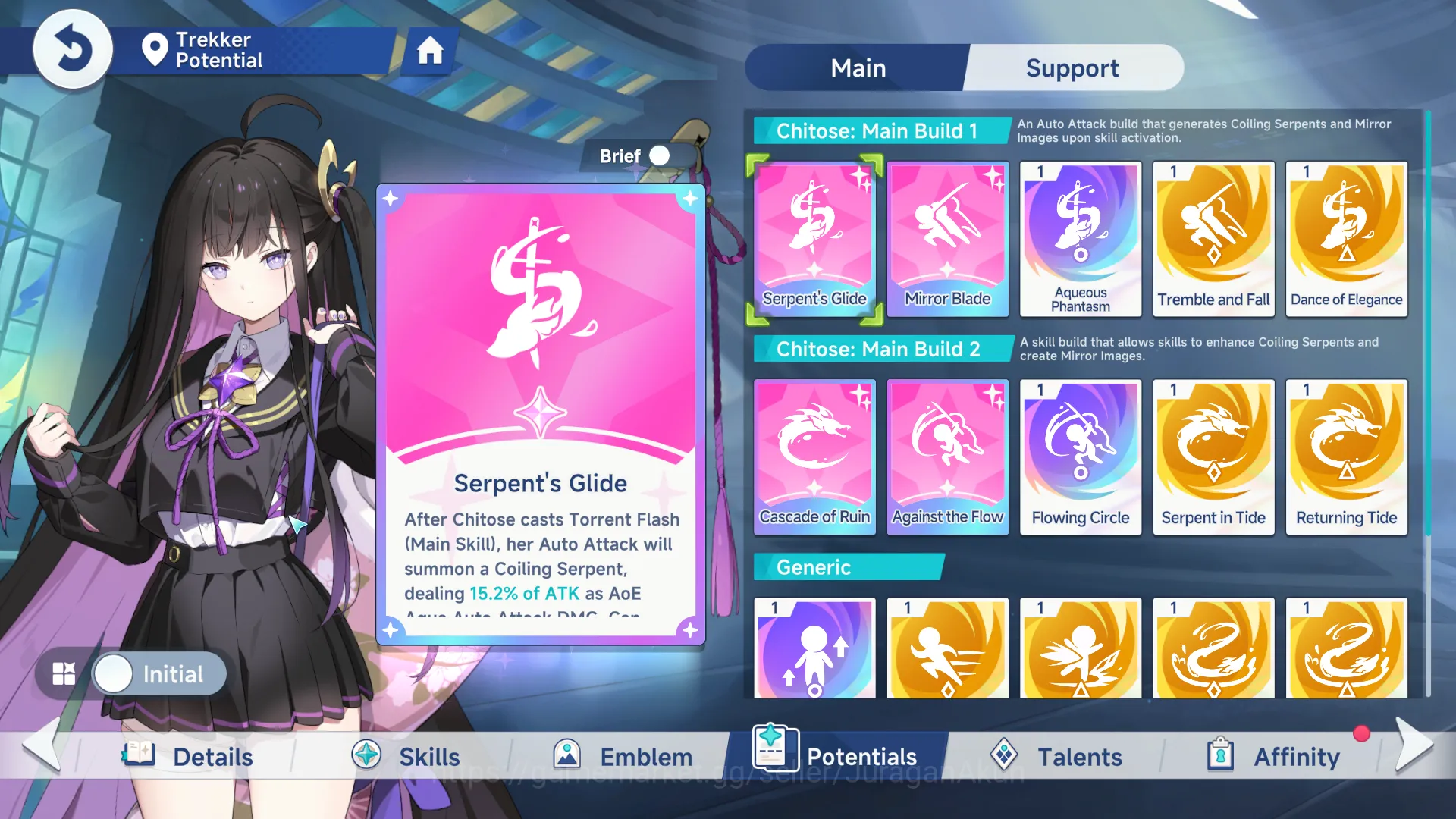 Stella Sora Accounts Global|Fresh starter Chitose +Sign & Freesia|Email image 3