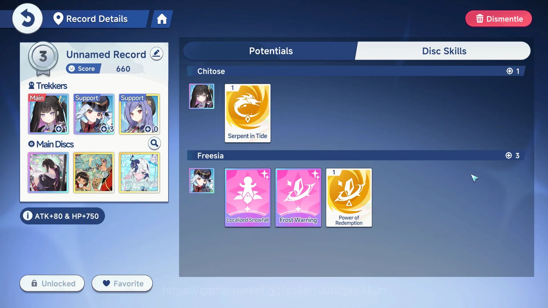 Stella Sora Accounts Global|Fresh starter Chitose +Sign & Freesia|Email image 5
