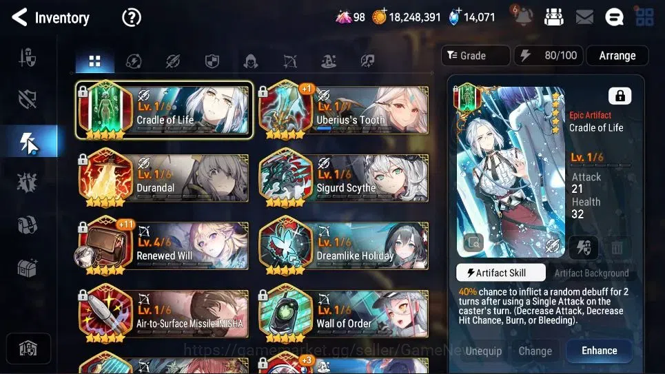 Epic Seven Accounts GLOBAL UnVerif|New Era|8 ML(Belian,Rhianna&Luciell image 15