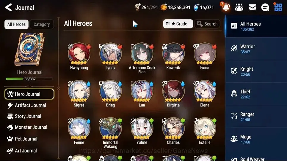 Epic Seven Accounts GLOBAL UnVerif|New Era|8 ML(Belian,Rhianna&Luciell image 7