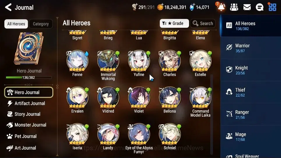 Epic Seven Accounts GLOBAL UnVerif|New Era|8 ML(Belian,Rhianna&Luciell image 8