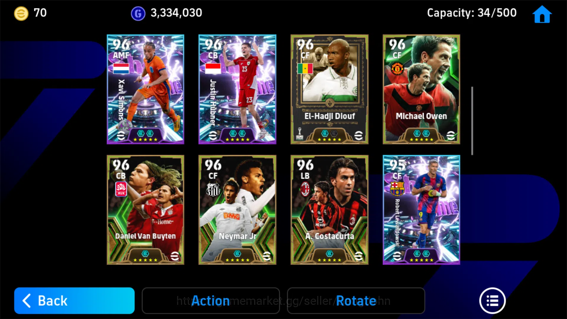 eFootball Accounts Power 3165 | Harry kane Show time , Xavi ximons Sh image 5