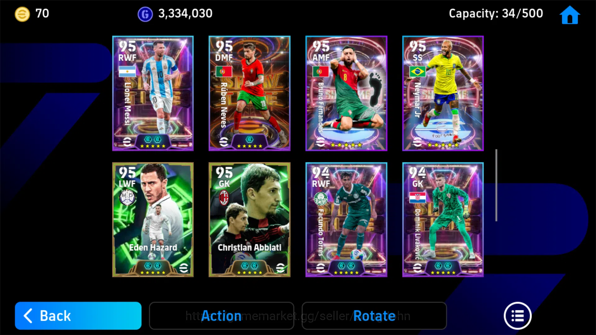 eFootball Accounts Power 3165 | Harry kane Show time , Xavi ximons Sh image 6