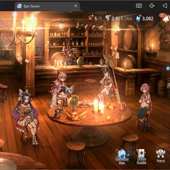Epic Seven Accounts Limited Hero Global Unverif|5 ML (Belian,BArunika,Ro Light,Etc)(Limit Aram,Hwayoung,Hecate)|PoH + Bless
