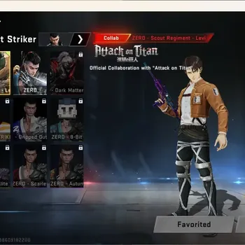 Blood Strike Accounts Others ASIA | 1 AOT Striker: ZERO-Levi|2 AOT Guns: KAG-6,FAL|1 7DS Gun: AK47|1 Ultra Gun|Check SS