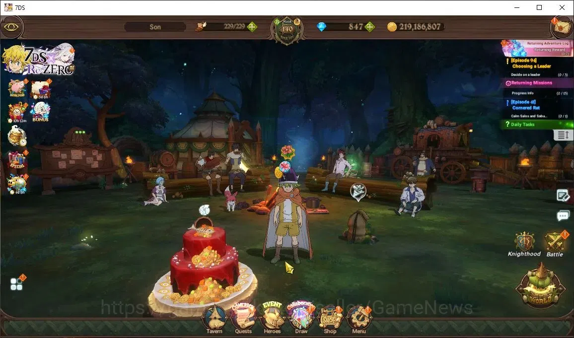 The Seven Deadly Sins: Grand Cross Accounts Asia|5 M CC|45 LS+847 DM|4 LR+8 UR+Many Collab|Bel image 1