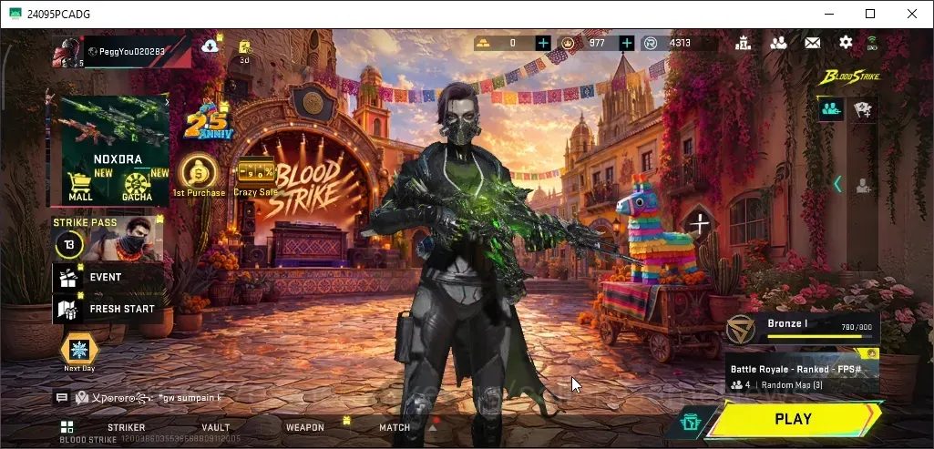 Blood Strike Accounts Others ASIA|Eternal Galil - Noxdra|Ultra FAL - Luchador|Legendary M4A1 - Venom|Log NetEase|Take 1
