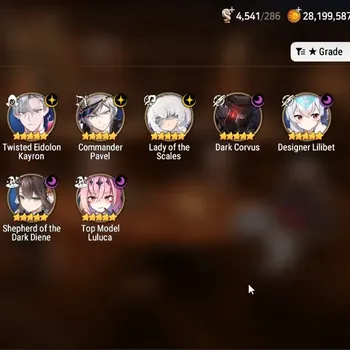 Epic Seven Accounts High-End GLOBAL UnVerif|New Era|10 ML(LoT Scales,BArunka,SoD Diene,SP Politis etc) Setsuka,TA Coli