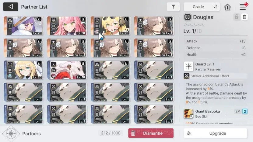 Chaos Zero Nightmare Accounts GLOBAL Lv20|4 SSR(Khalipe Rin Haru Kayron) 7SR(BerylM3,MikaM3,MaribellM1,etc) 8SR 3
