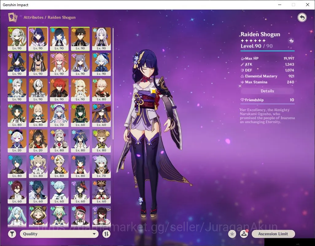Genshin Impact Accounts ASIA|AR 59|14 Limited+9 [5 Star's Weapon]|[Neuvill image 4