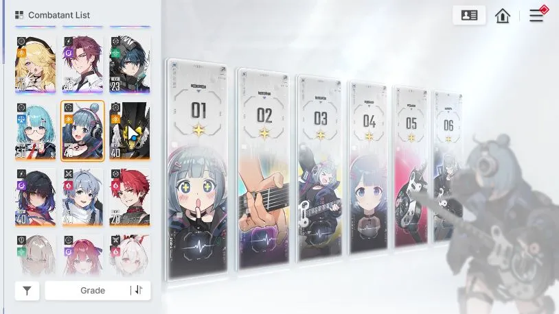 Chaos Zero Nightmare Accounts GLOBAL|Lv46|9 SSR (Renoa M1,Yuki M1,Haru,Kayron,Et image 6