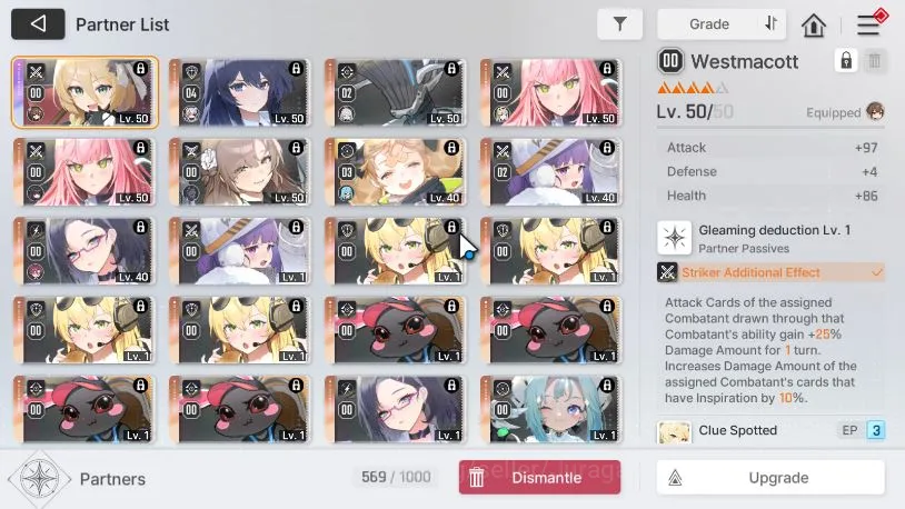Chaos Zero Nightmare Accounts GLOBAL|Lv46|9 SSR (Renoa M1,Yuki M1,Haru,Kayron,Et image 8