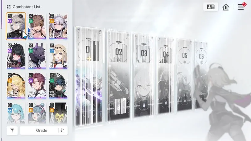 Chaos Zero Nightmare Accounts GLOBAL|Lv46|9 SSR (Renoa M1,Yuki M1,Haru,Kayron,Et image 4