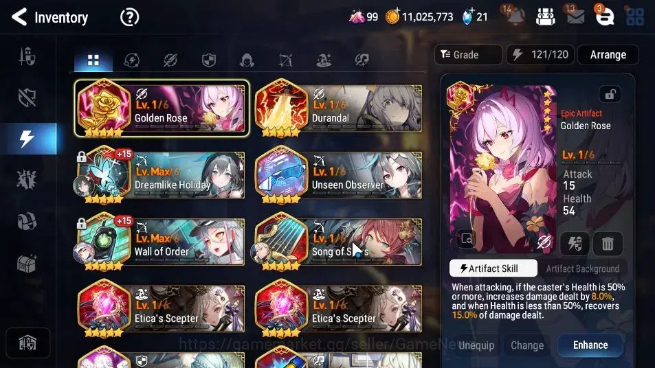 Epic Seven Accounts GLOBAL UnVerif|New Era|6 ML(ZIO,LC Bellona,NM Luna image 17
