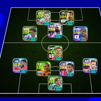 eFootball Accounts Legends & Iconic Players COLECTIVE 3208+ | BLITZ MOH SALAH x MBAPPE PACK x DOAN RITSU WCP2026 x G