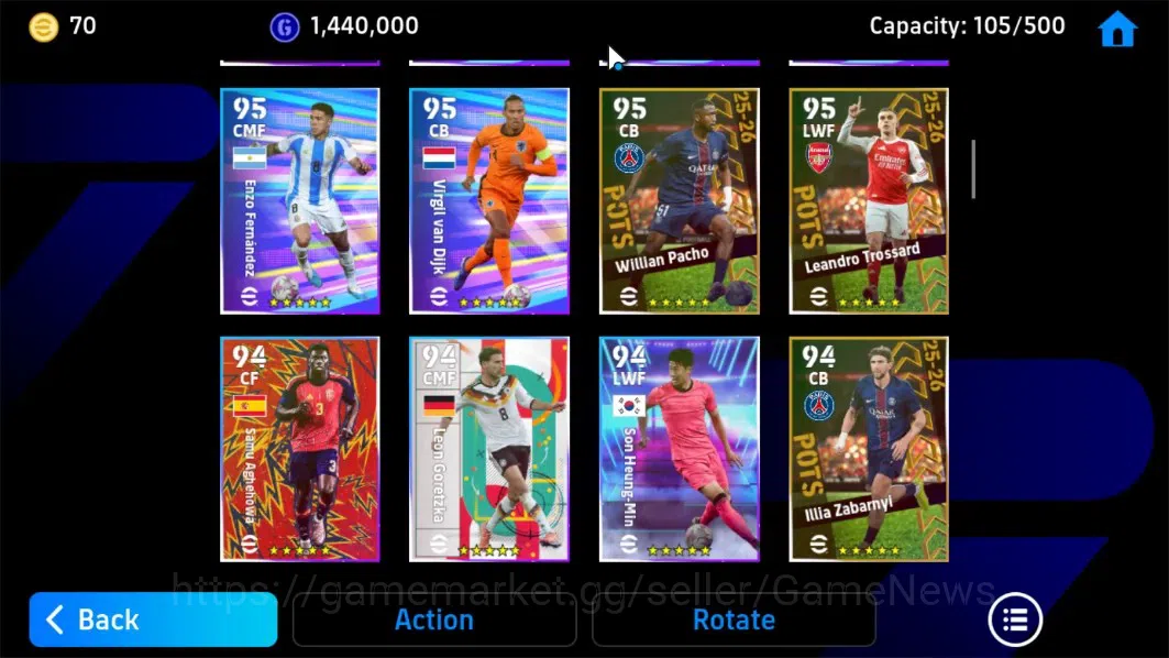 eFootball Accounts Android|Epic Ronald Koeman,Gabriel B,Andriy S,TFFC image 6