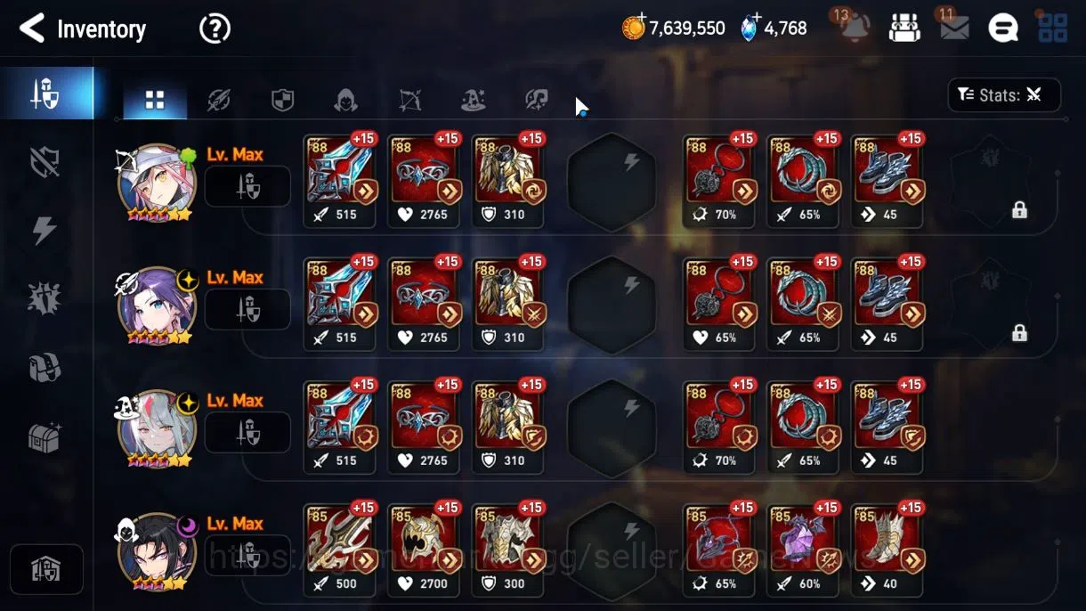 Epic Seven Accounts GLOBAL Unverif|New Era|2 ML(SALOME, NM Luna)+ Jenu image 14