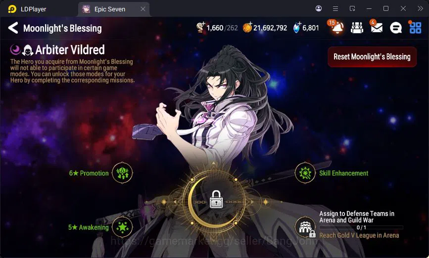 Epic Seven Accounts Global Unverif | 3ML | Vildred | Furious | Landy | image 3