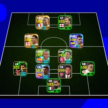 eFootball Accounts High-End 031-IN - OVR 3187 - Big Time Jude Bellingham x Big Time Mbappe X Hary Kane X James Rodriguez