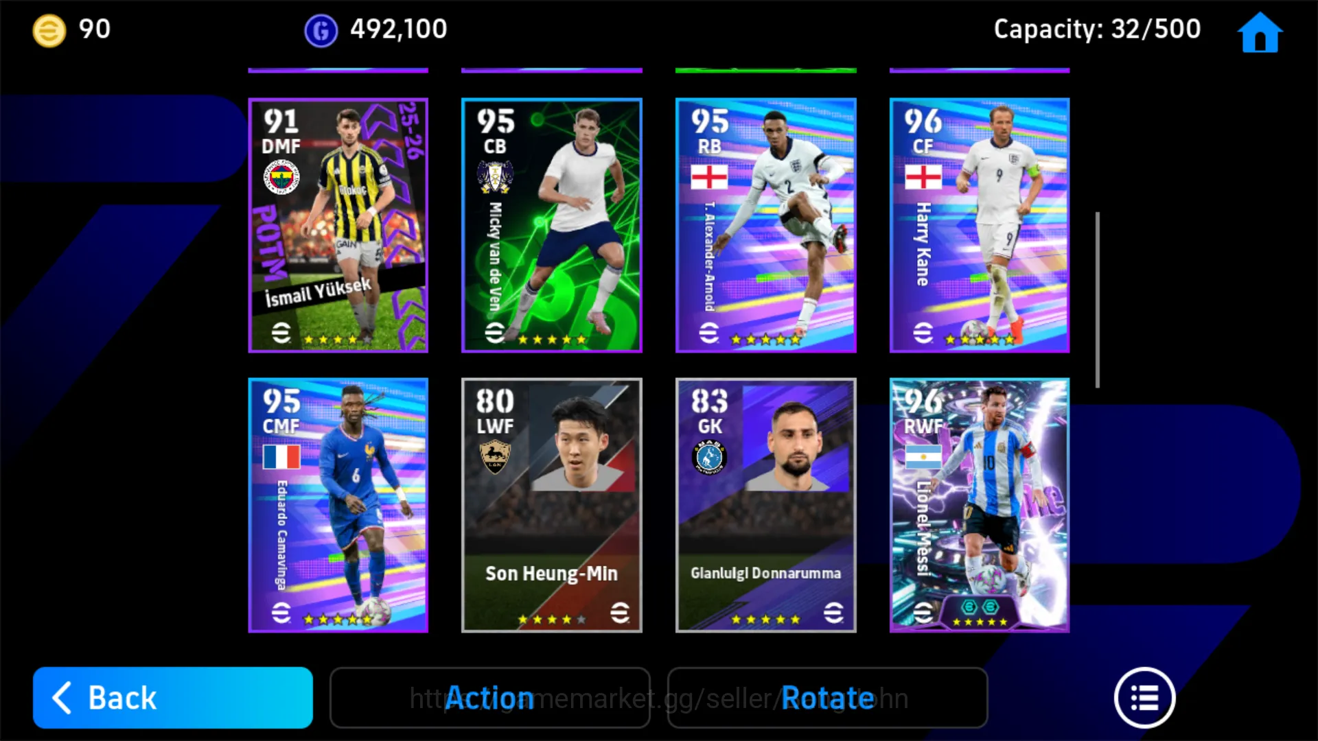 eFootball Accounts power 2889 | Eden Hazard | Christian Abbiati | EFB image 4
