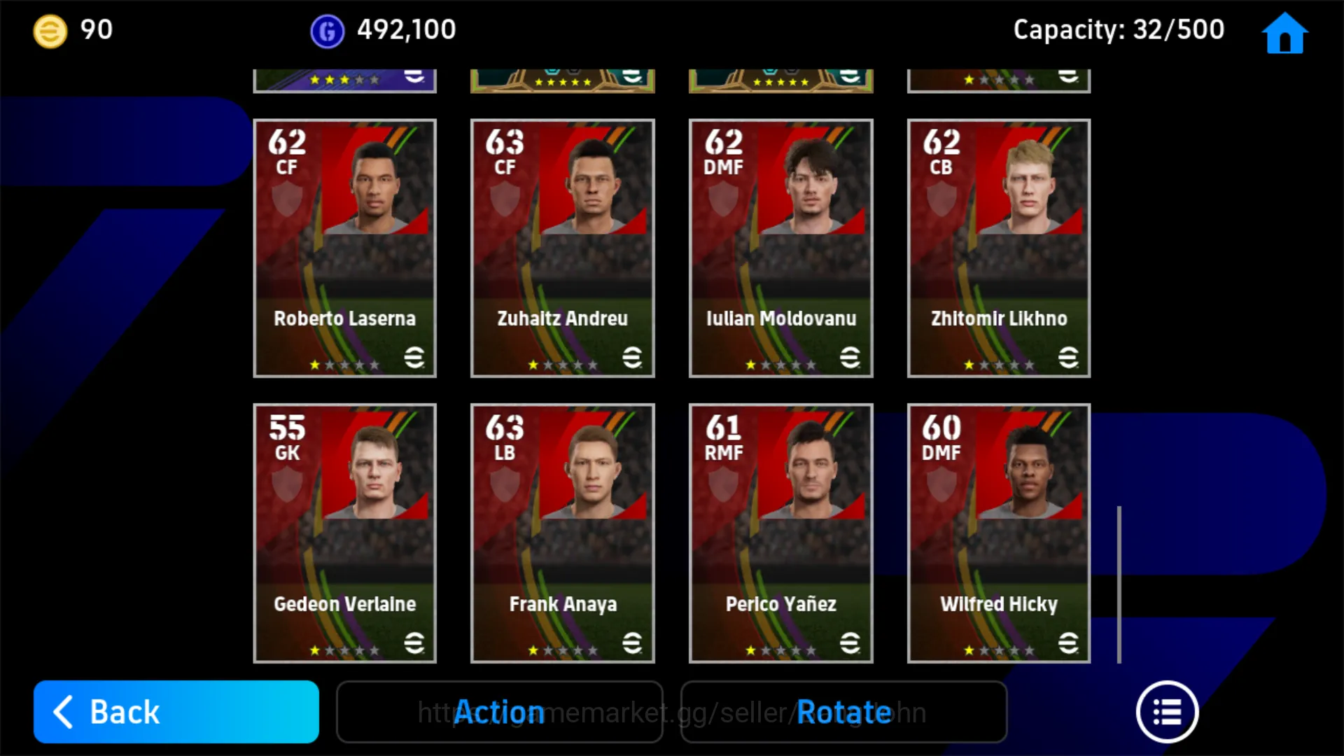 eFootball Accounts power 2889 | Eden Hazard | Christian Abbiati | EFB image 6