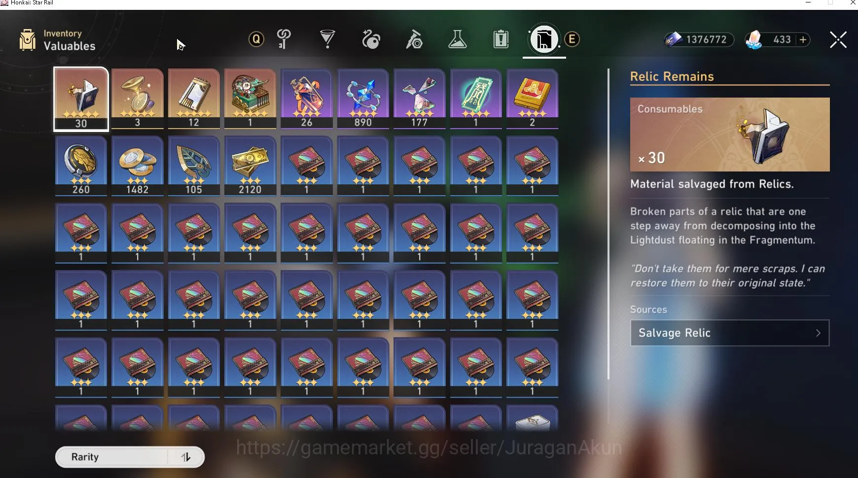 Honkai Star Rail Accounts Mid Game Asia [TL58] 4 Limited (Castorice,DrRatio,HuoHuo,JingYuan,Luocha and ETC)|Take Email|CHECK 4