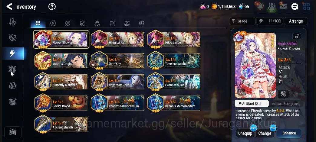 Epic Seven Accounts Starter Global Unverif|Good Starter|2ML(Solitaria of the Snow,Requiem Roana)|Poh On|Bless On|LogStove 9