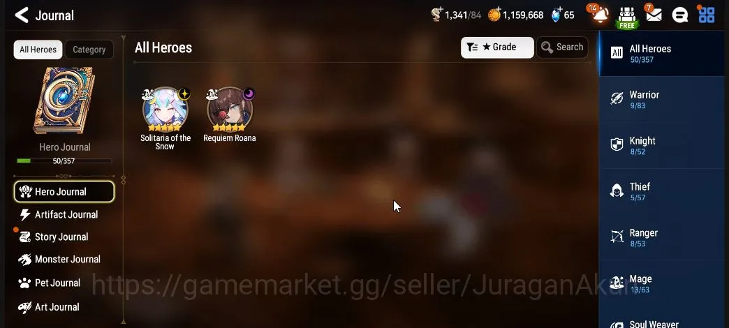 Epic Seven Accounts Starter Global Unverif|Good Starter|2ML(Solitaria of the Snow,Requiem Roana)|Poh On|Bless On|LogStove 3