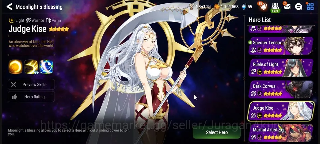 Epic Seven Accounts Starter Global Unverif|Good Starter|2ML(Solitaria of the Snow,Requiem Roana)|Poh On|Bless On|LogStove 5