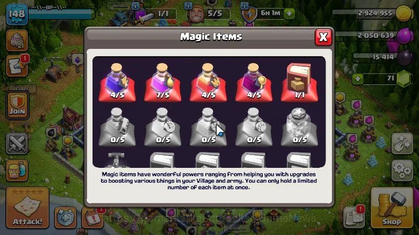Clash of Clans Accounts TH 16 - BH 6|Limited Skin|LV 148|HH 7|BK 59,AQ 51, image 8