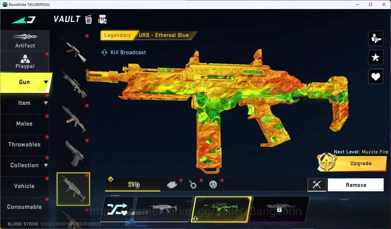 Blood Strike Accounts ASIA| ZERO striker (EVO Skill) | 7 Legendary Guns  image 6