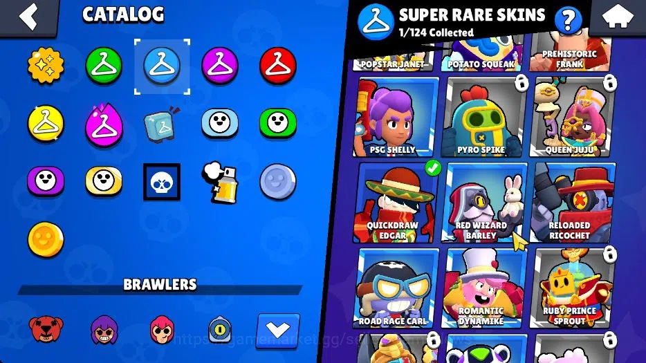 Brawl Stars Accounts 1002 Trophy|10K Bling|16 Brawlers 3 Max Lvl|1 Legend Skins [Tusked Nita] 3 Epic Skins [Doctor Edgar]|CN 12